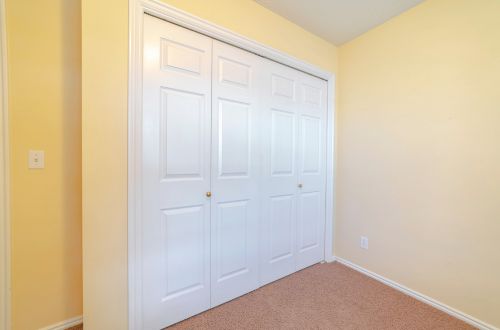 completed trim and door painting project in Hayward ranch home