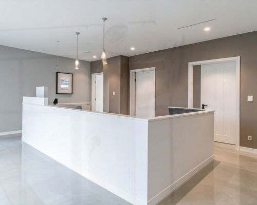 painted office reception area hayward-hayward-california