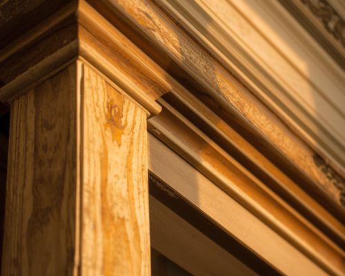 restoring and repainting original wood trim in older Hayward home.